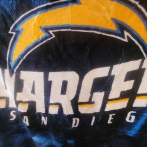 San Diego Chargers Full Size Heavy Fleece Blanket